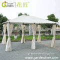 Hot sell 3x4m steel outdoor garden gazebo with sidewall